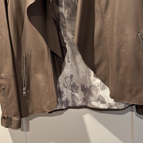 Soia & Kyo Genuine Lambskin Leather Jacket - Picture 2 of 6